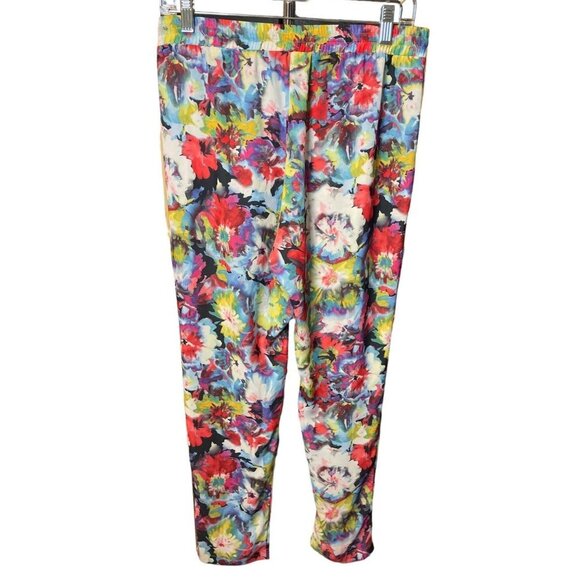 Karen Kane Colorful Drawstring Lightweight Pants Sz S - Picture 2 of 10